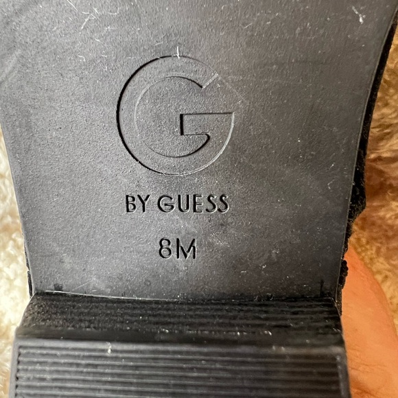 Guess black velvet booties ankle boots - Picture 7 of 7